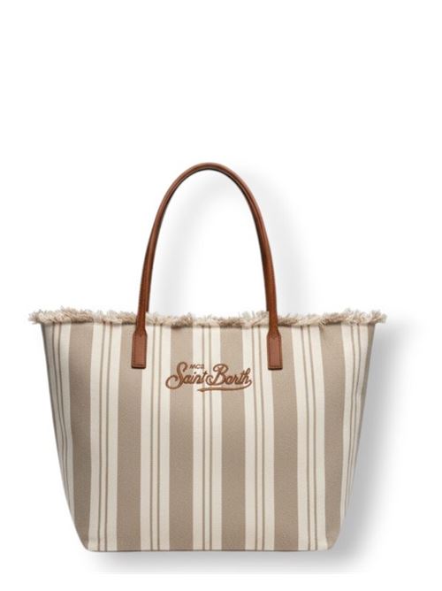 city bag mid fringe MC2 SAINT BARTH | CBMF001-00589L.00589